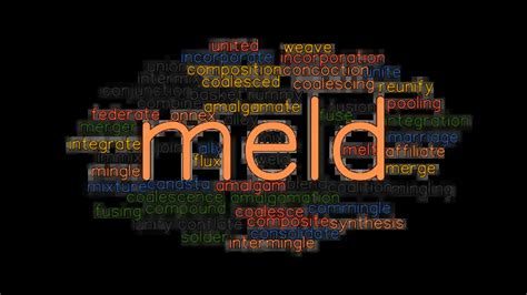 meld synonyms|Meld .
